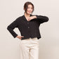avocado - Beannie crop blazer เสื้อเบลเซอร์ทรงครอป กึ่งทางการ