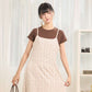 avocado - Hanako Dress เดรสลายดอกผ้าโพลีเอสเตอร์ มีซับใน สายปรับได้