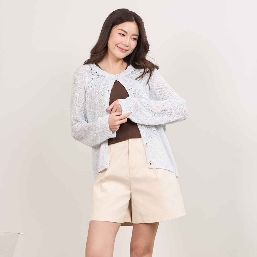 avocado - Monaco crochet tops เสื้อคาร์ดิแกนถักโครเชต์ทรง Oversize