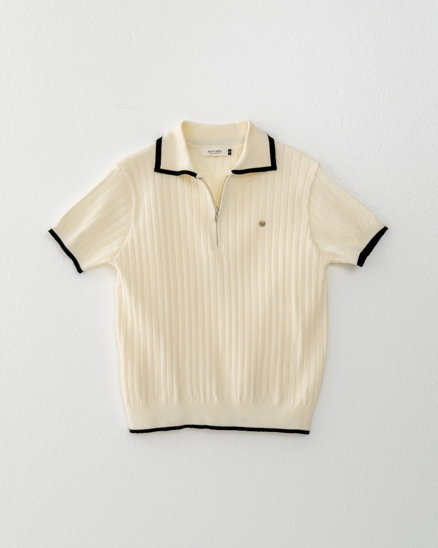 avocado - Solie Knit Polo เสื้อโปโลผ้าไหมพรม