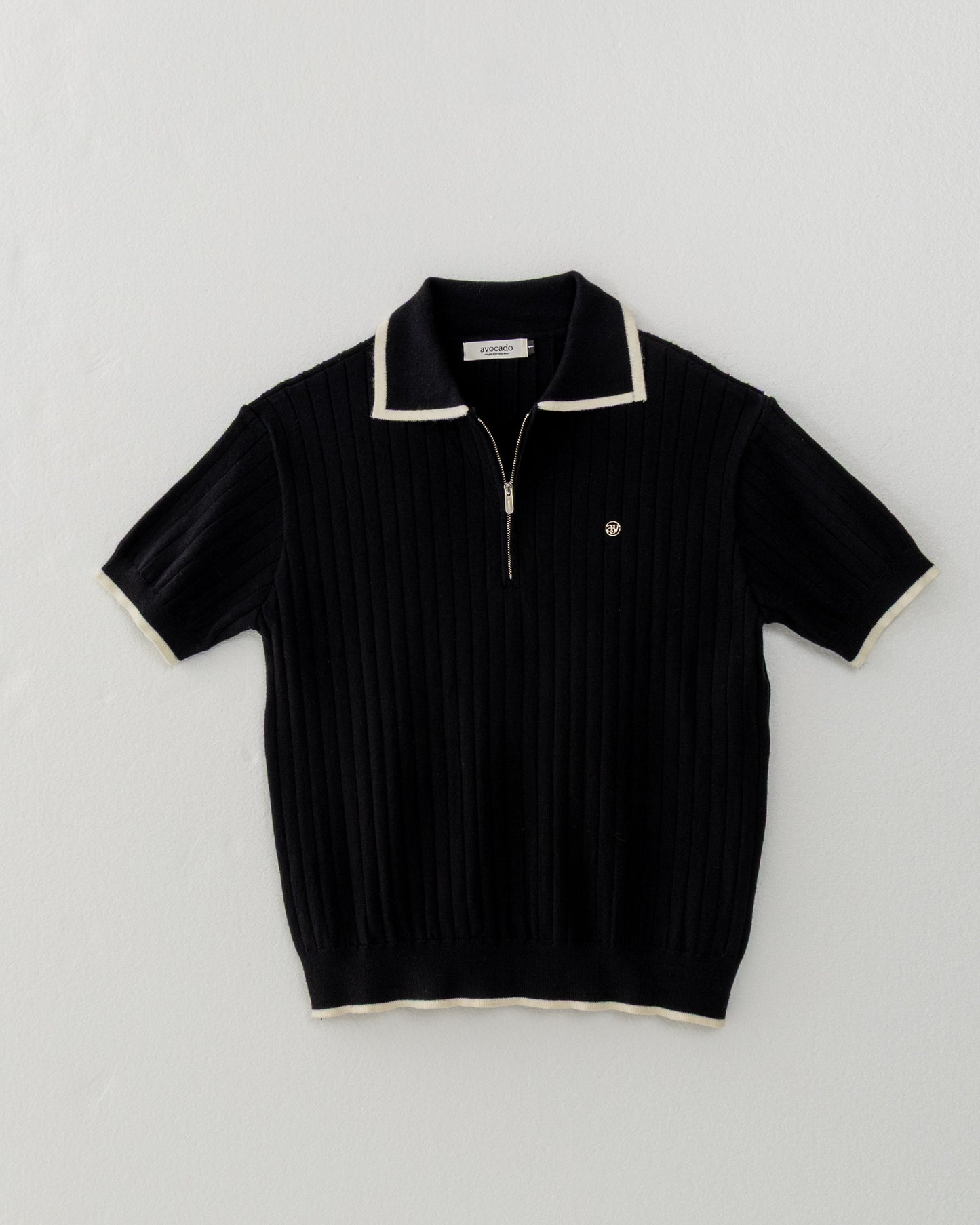 avocado - Solie Knit Polo เสื้อโปโลผ้าไหมพรม
