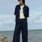 avocado - Athletics Jeans กางเกงยีนส์รุ่นใหม่ทรงกระบอกใหญ่