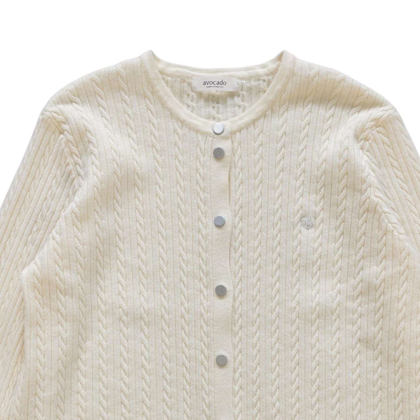 avocado - Elio Knit Cardigan เสื้อคาร์ดิแกนไหมพรม แต่งดีเทลกระดุมเหล็ก
