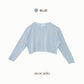 avocado - Jammy Tops เสื้อแขนยาวคอปาดทรงครอป บางเบา ใส่สบาย มี 8 สี