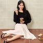 avocado - Jammy Tops เสื้อแขนยาวคอปาดทรงครอป บางเบา ใส่สบาย มี 8 สี