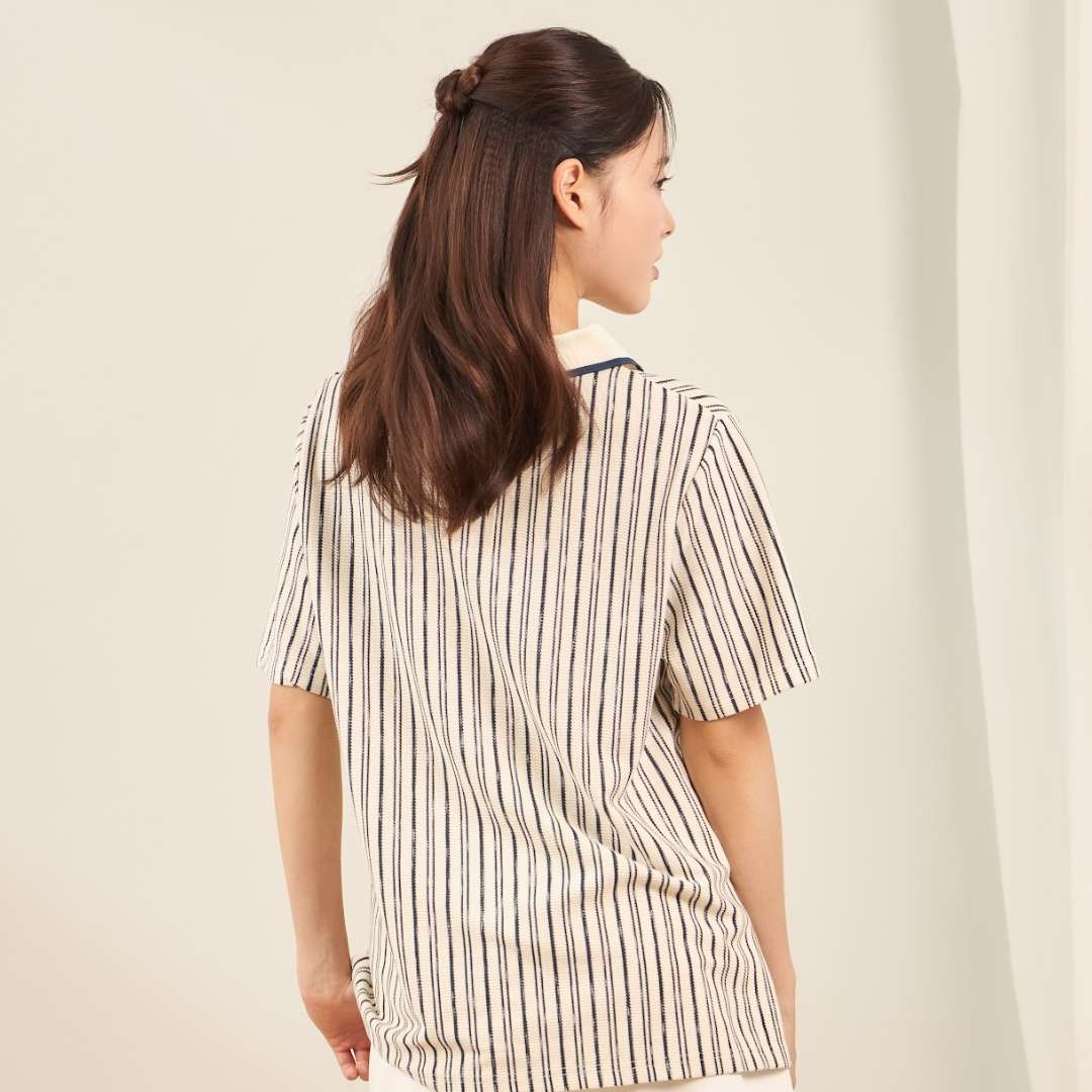 avocado - Harchi Zip Polo เสื้อโปโลผ้าใส่สบาย แต่งดีเทลซิป