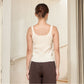 avocado - Madele Knit Tank เสื้อกล้ามเนื้อผ้าไหมพรมผ้าร่อง เข้ารูป ทรงสวย