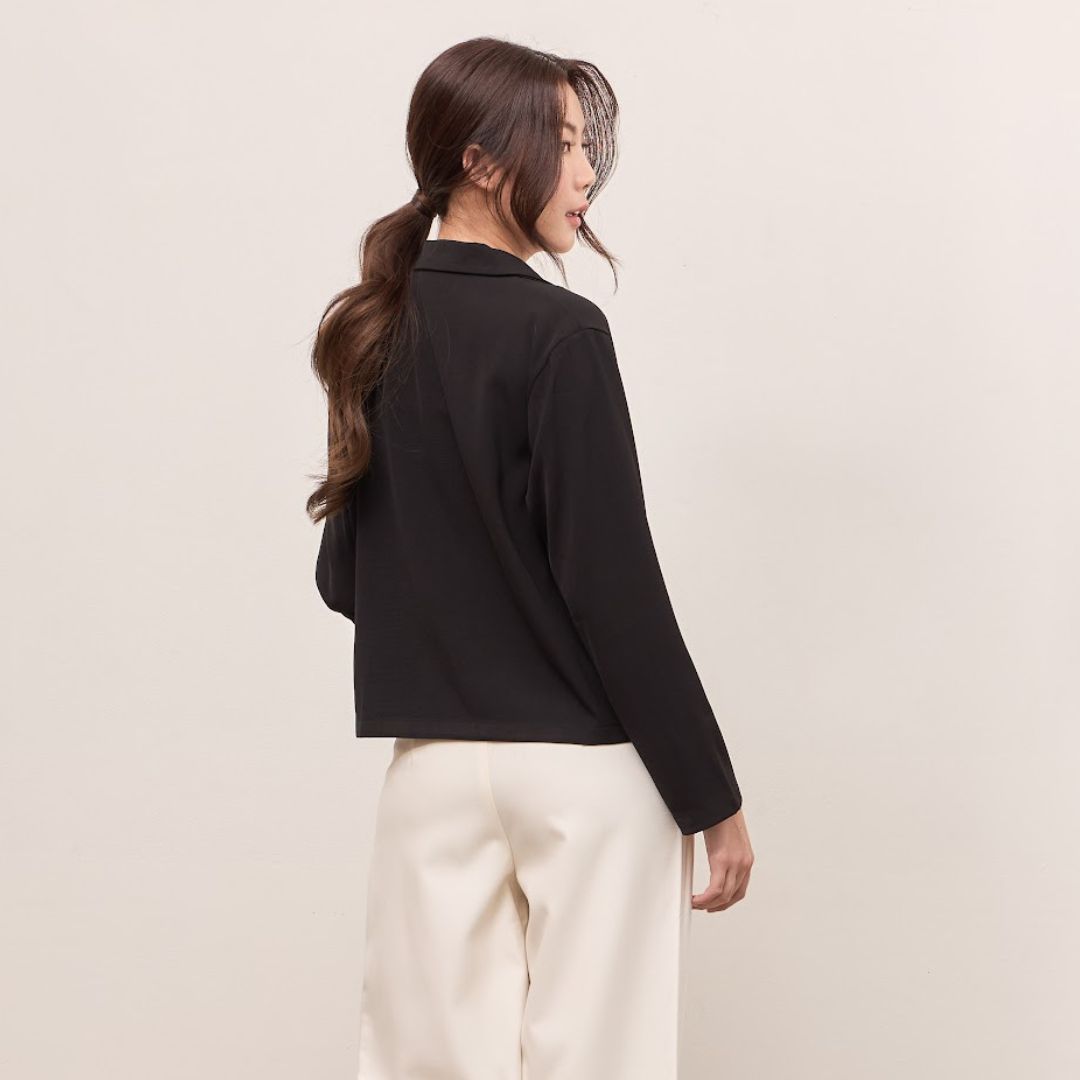 avocado - Beannie crop blazer เสื้อเบลเซอร์ทรงครอป กึ่งทางการ