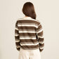 avocado - Greenville Sweater เสื้อสเวตเตอร์คอปก ลายทาง ผ้านุ่ม