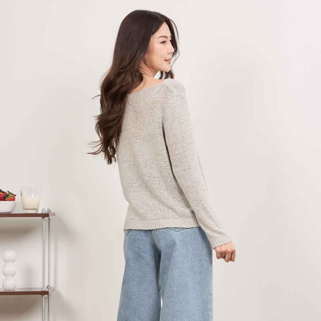 avocado - Vienna crochet tops เสื้อถักโครเชต์ ทรงหลวม ผ้าโปร่งๆ ซีทรูเบาๆ