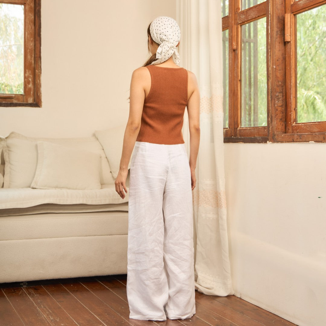 avocado - Tonal Tank Top เสื้อกล้ามคอยู เนื้อผ้า Summer Knit