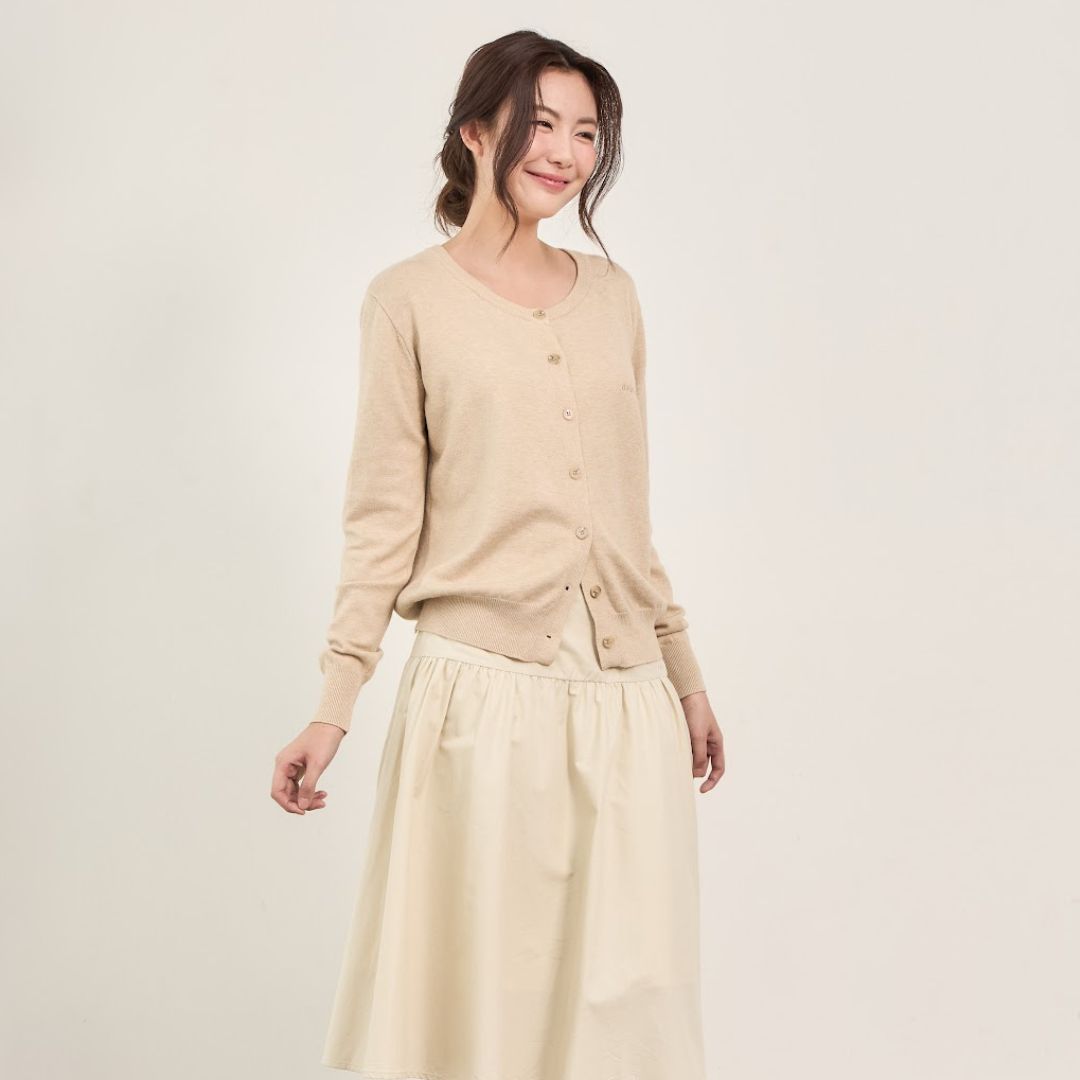 avocado - Soi knit cardigan เสื้อคาร์ดิแกนไหมพรม ดีไซน์มินิมอล แมตช์ง่าย