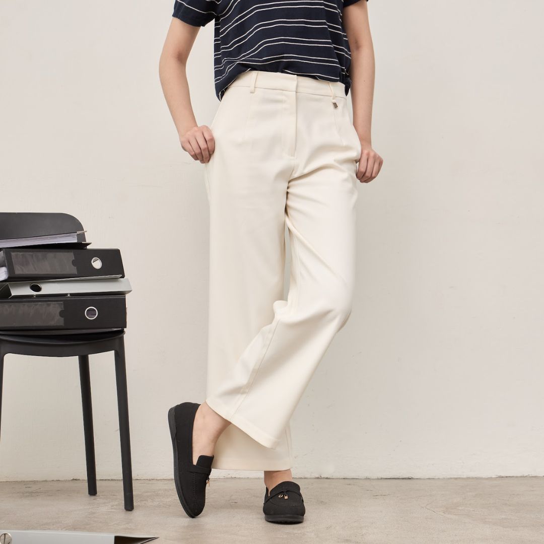 avocado - Caela trousers กางเกงทรงกระบอกกลาง ใส่ง่าน เนื้อผ้าเย็นสบาย I มีไซส์ S-XL