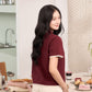 avocado - Airy-ann Crop Polo เสื้อโปโลครอปทูโทน