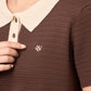 avocado - Shadow Shade Polo Tops เสื้อโปโลทรงครอป ยืดได้เยอะ ไม่ต้องรีด