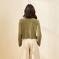 avocado - Promise Knit Cardigan เสื้อคาร์ดิแกนทรงครอปถักโครเชต์ ผ้าบาง ใส่สบาย