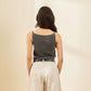 avocado - Cosmos Knit Camisole สายเดี่ยวคอปาด ดีไซน์เรียบง่าย ใส่ได้ทุกวัน