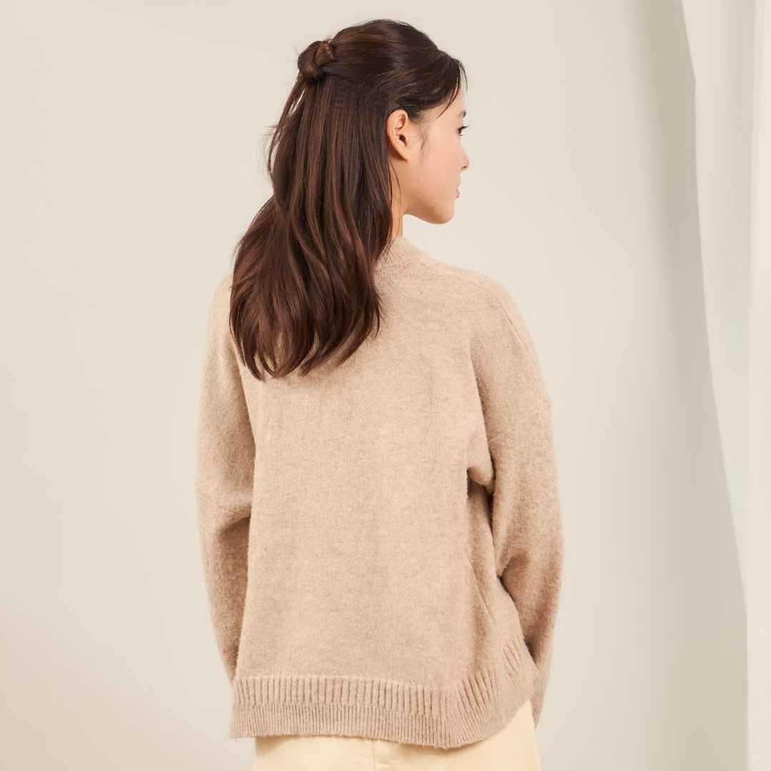 avocado - milo malt sweater เสื้อสเวตเตอร์ไหมพรม แขนยาวผ้านุ่น