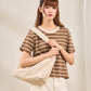 avocado - E-ros Line Top เสื้อยืดลายทาง ผ้าใส่สบาย ระบายอากาศได้ดี I มี 2 ไซส์