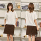 avocado - Lorin polo top เสื้อโปโลเนื้อผ้าไหมพรม ผ้านุ่ม ไม่โปร่ง I มี 2 ไซส์