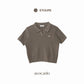 avocado - Lunar Polo Tops เสื้อโปโลแขนสั้น ใส่สบาย ใส่ได้ทุกวัน I อกได้ถึง 52"