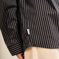 avocado - Morrow Overshirt เสื้อเชิ้ตลายทางทรง Oversize เนื้อผ้า Cotton ผสม