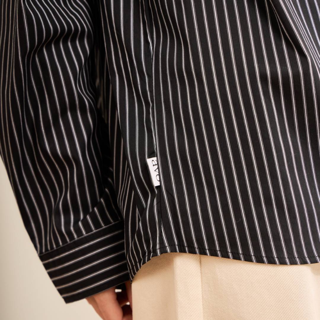 avocado - Morrow Overshirt เสื้อเชิ้ตลายทางทรง Oversize เนื้อผ้า Cotton ผสม