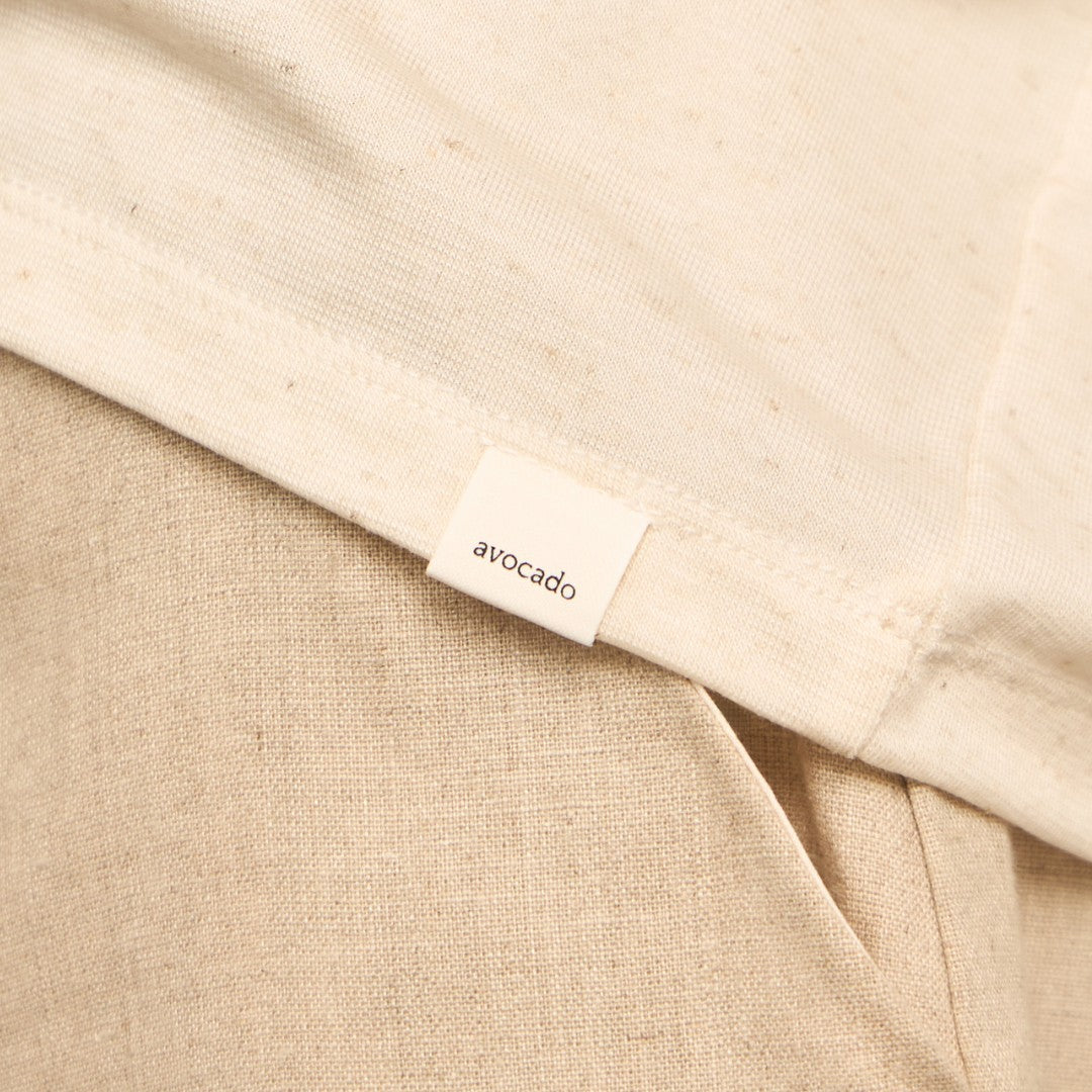 avocado - Waven Tee เสื้อยืดสีพื้น Oversize เนื้อผ้า Lyocell ผสม Linen I มี 2 ไซส์