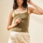 avocado - Matte Singlet เสื้อกล้ามไหมพรม เนื้อผ้าหนานุ่ม