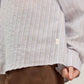 avocado - Cubi Line Shirt เสื้อเชิ้ตลายทางทรง Oversize เนื้อผ้าบางเบา