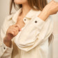 avocado - Kilny Oversize Shirt เสื้อเชิ้ตแขนยาวลินินผสม ใส่สบาย เนื้อผ้าเบา ๆ