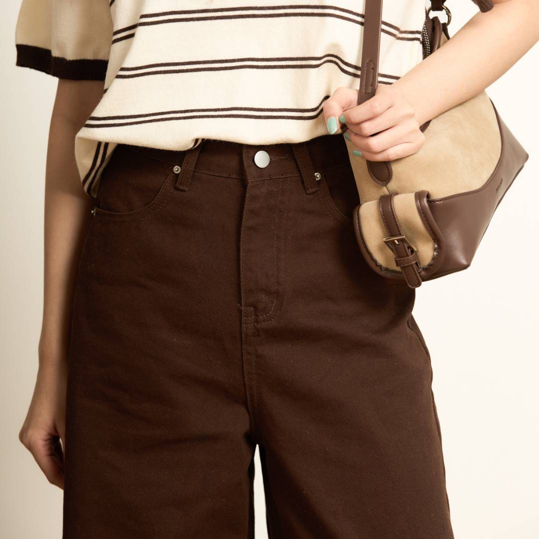 avocado - Seamless Denim Trousers กางเกงยีนส์ทรงกระบอกกว้าง เนื้อผ้า Cotton I มีไซส์ S-XL