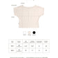 avocado - Aster top เสื้อยืดเบสิค ทรงคอปาด ดีไซน์เก็บเอวเข้า แมตช์ง่าย I มี 2 ไซส์