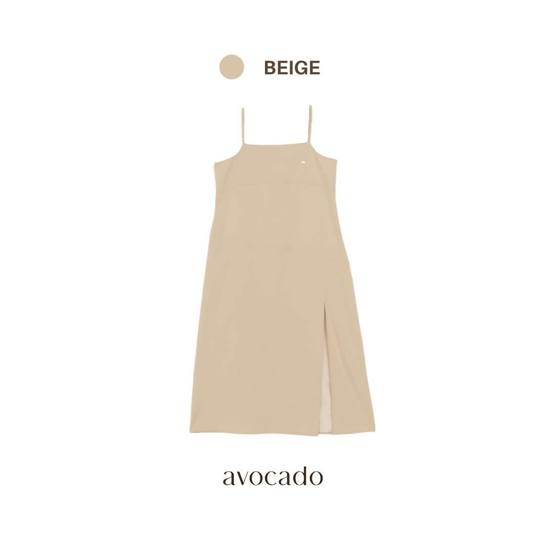 avocado - Ceram Dress เดรสผ้าลินินผสม ใส่สบาย ระบายอากาศได้ดี
