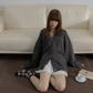 avocado - Denver Knit Cardigan เสื้อคาร์ดิแกนแขนยาว ผ้าไหมพรมฟู ๆ