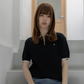 avocado - Solie Knit Polo เสื้อโปโลผ้าไหมพรม
