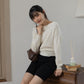 avocado - Ciel Off-Shoulder Sweater เสื้อสเวตเตอร์ปาดไหล่