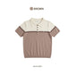 avocado -  Lira Knit Polo เสื้อโปโลคอกระดุมทูโทน