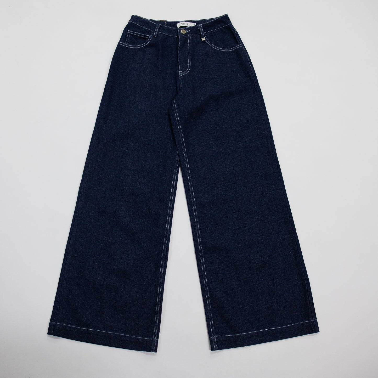 avocado - Athletics Jeans กางเกงยีนส์รุ่นใหม่ทรงกระบอกใหญ่