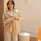 avocado - Margarine Cream Shirt  เสื้อเชิ้ตแขนยาวผ้า cotton100%