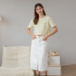 avocado - Miami Midi Skirt กระโปรงยาว ยีนส์แท้ 100%