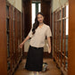 avocado - Warmmy Skirt กระโปรงยาวผ้าคอตต้อน100%