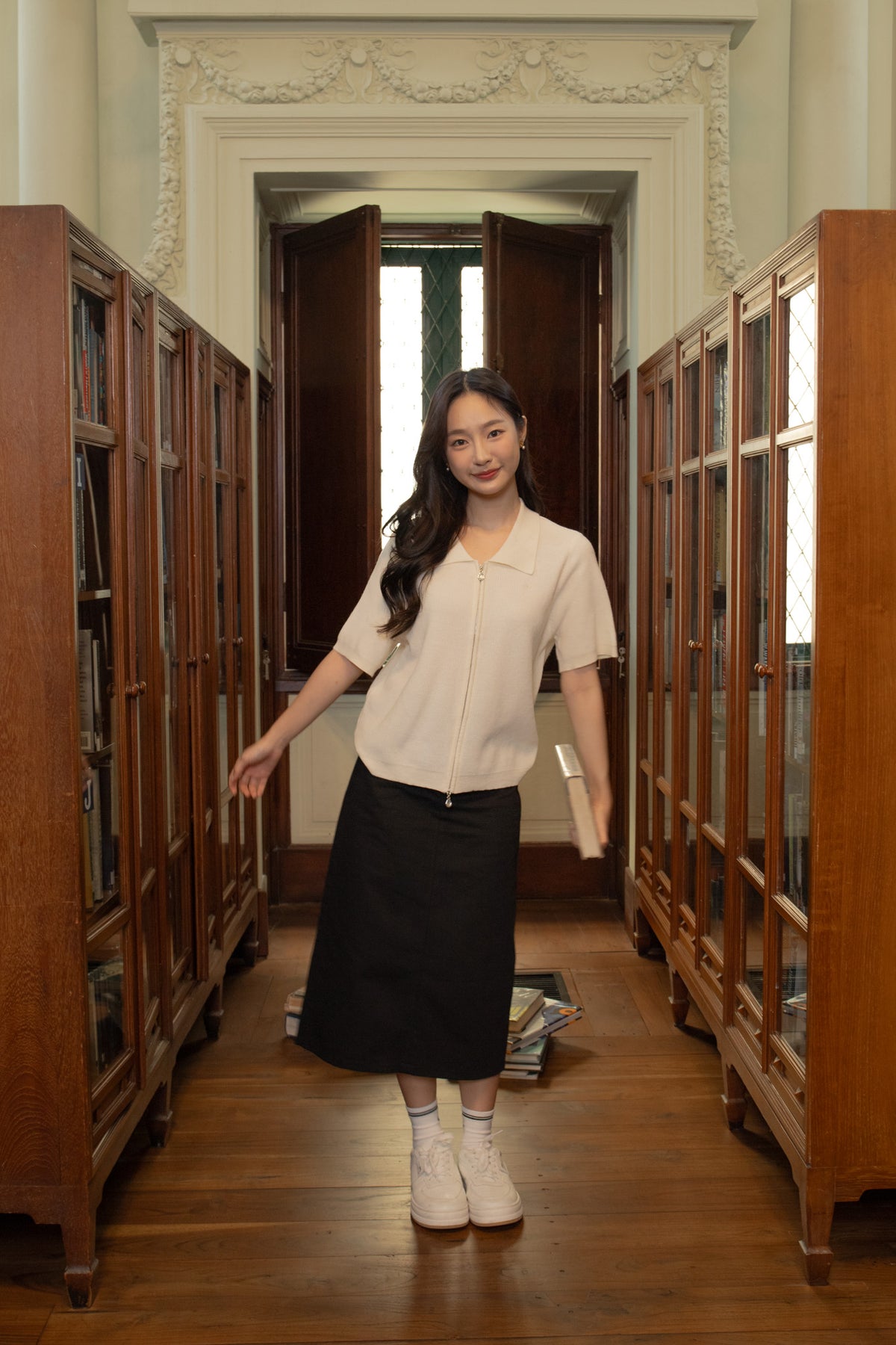 avocado - Warmmy Skirt กระโปรงยาวผ้าคอตต้อน100%