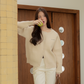 avocado - Round Knit Cardigan เสื้อคาร์ดิแกน oversize