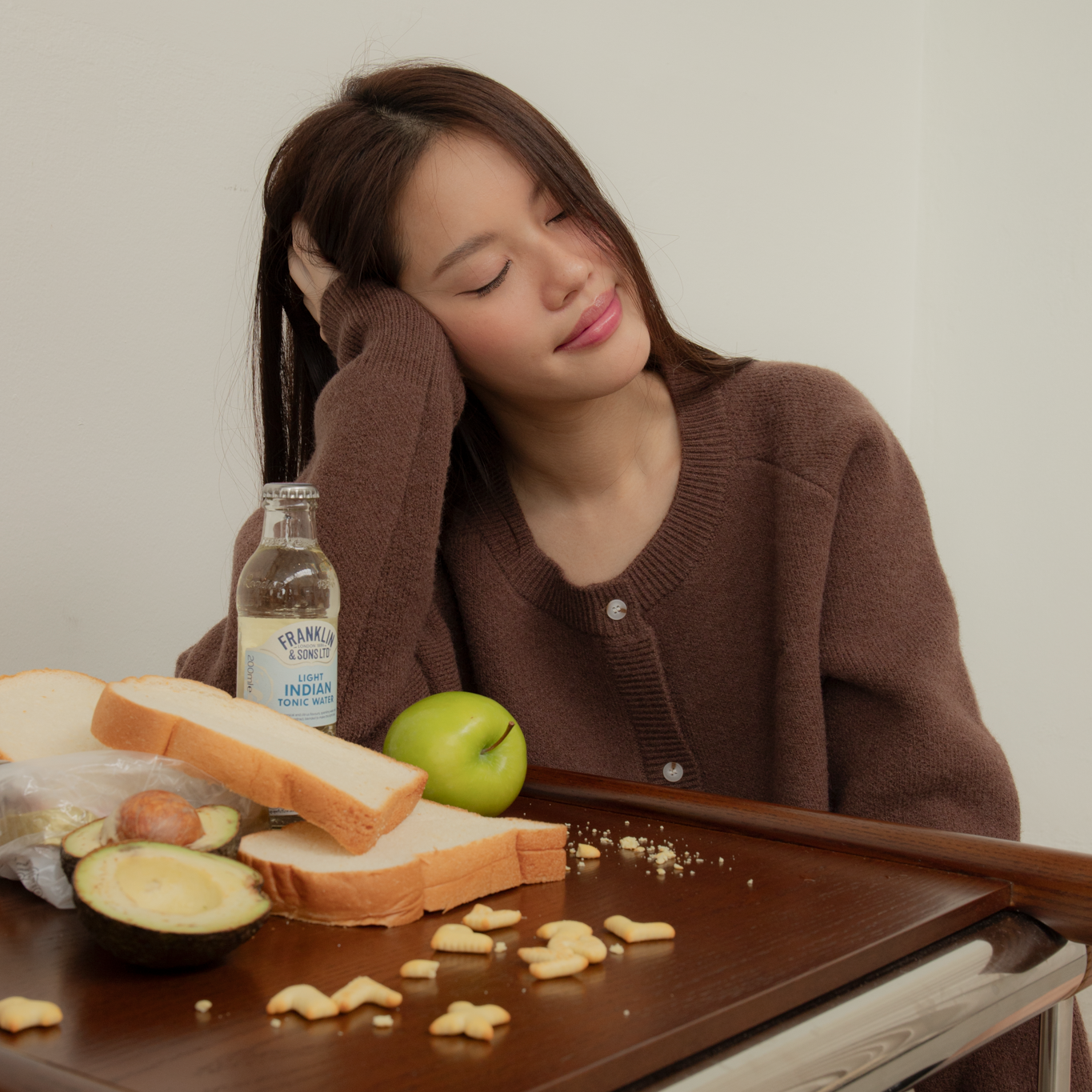 avocado - Round Knit Cardigan เสื้อคาร์ดิแกน oversize