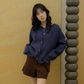 avocado - Round Knit Cardigan เสื้อคาร์ดิแกน oversize