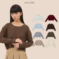 avocado - Jammy Tops เสื้อแขนยาวคอปาดทรงครอป บางเบา ใส่สบาย มี 8 สี