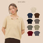 avocado - Lunar Polo Tops เสื้อโปโลแขนสั้น ใส่สบาย ใส่ได้ทุกวัน I อกได้ถึง 52"