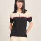avocado -  Lira Knit Polo เสื้อโปโลคอกระดุมทูโทน