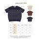 avocado - Linelie knit tops เสื้อยืดแขนสั้นลายทาง เนื้อผ้าไหมพรมเนียนนุ่ม I มี 3 ไซส์